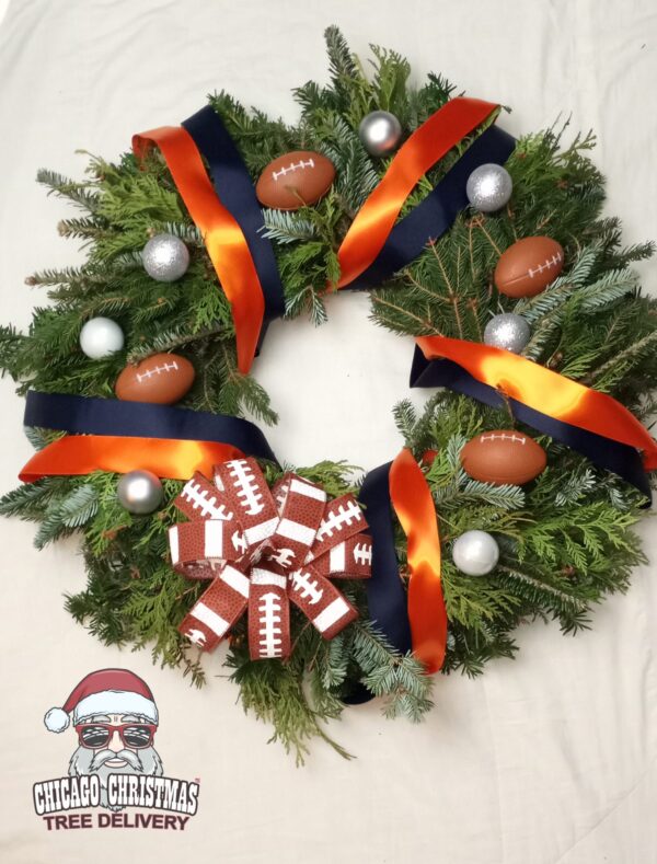 Football Fanatic Fresh Wreath